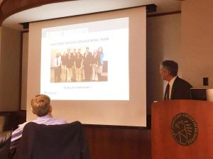Brian Farkas Head of Purdue Food Science Department Presents at the Industrial Associates Meeting