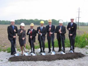 breaking ground for the new pacmoore process technologies in mooresville indiana
