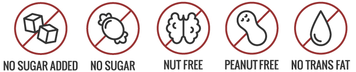 Free-From Foods PacMoore Blog Sugar Nuts Peanuts Trans Fat Free